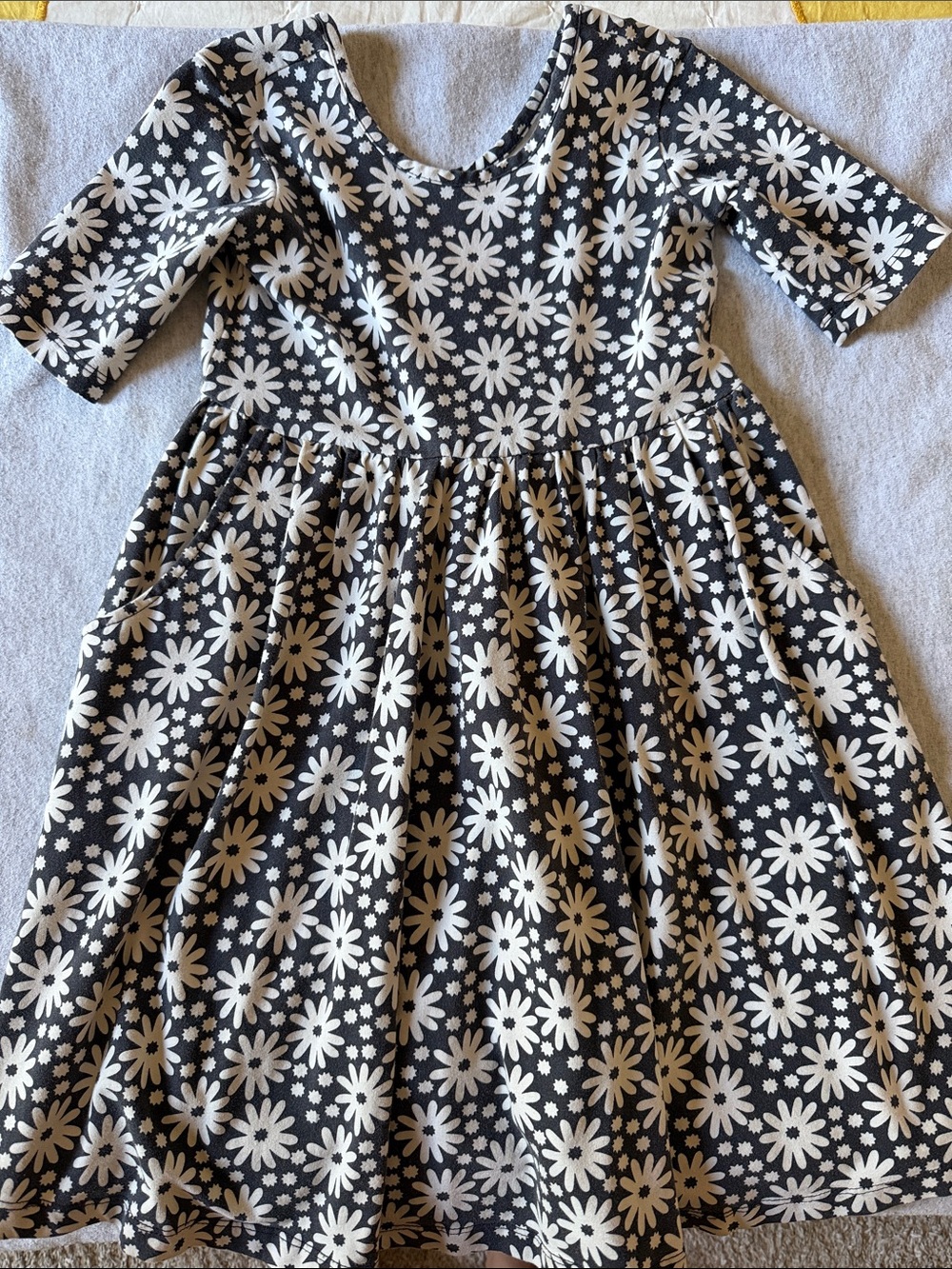 Hanna Andersson cotton twirl dress